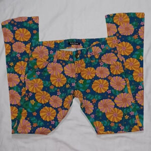 Rodeo Crowns Vintage 1960's Psychedelic Hippie floral pants